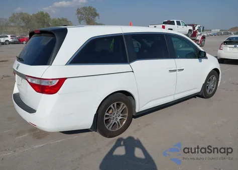 2013 Honda Odyssey Ex-L z USA, uszkodzony, nr VIN 5FNRL5H69DB065182